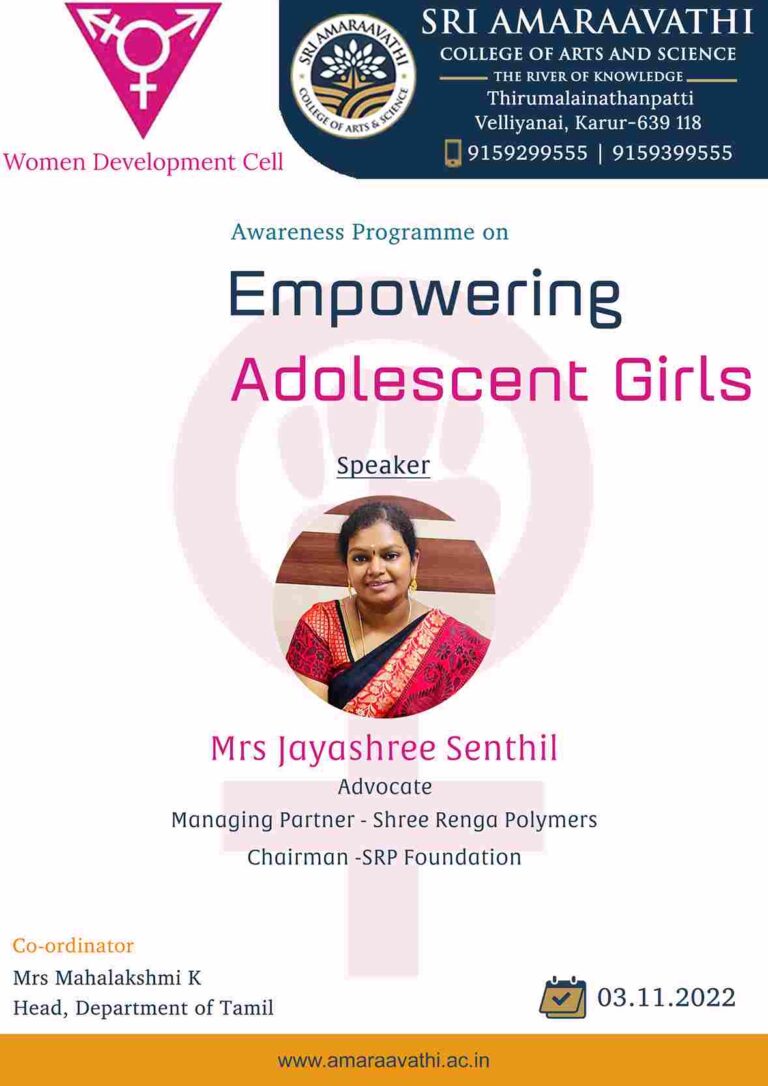 Empowering Adolescent Girls