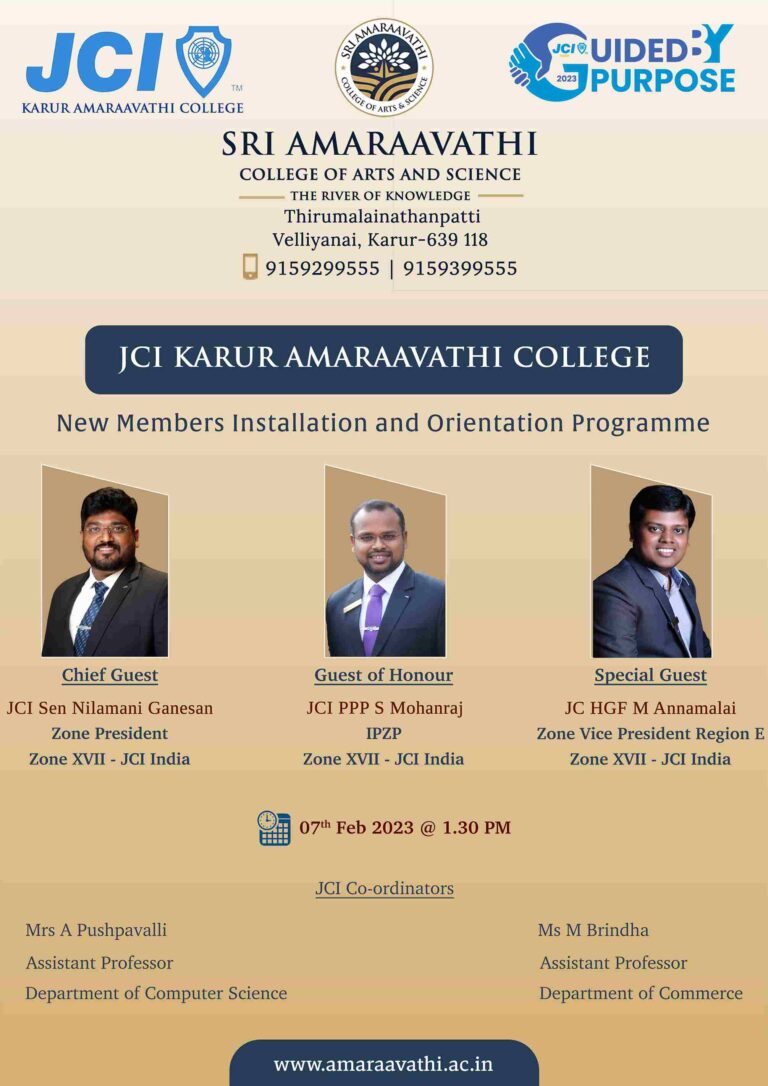 JCI New Members Installation and Orientation Programme