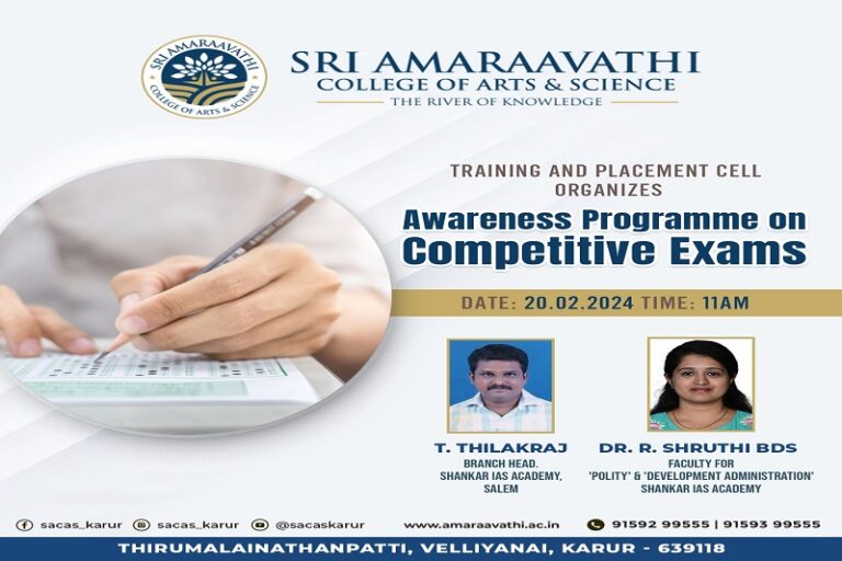 AWARENESS PROGRAMME ON COMPETITIVE EXAMS