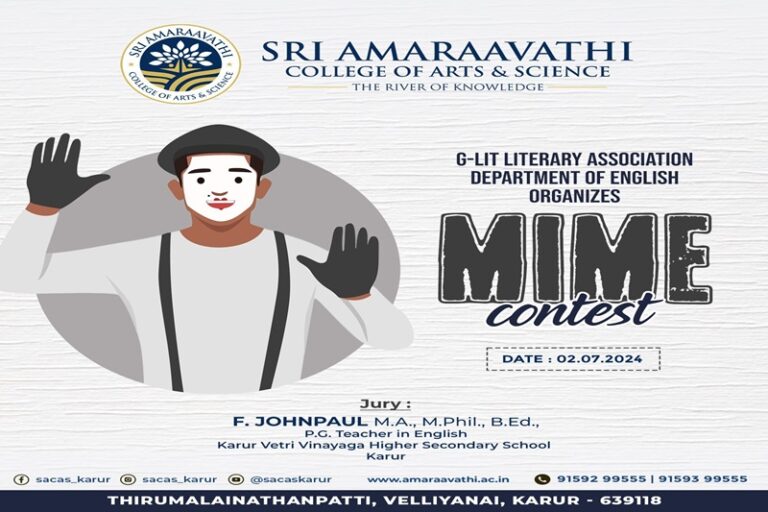 G-LIT LITERARY ASSOCIATION-MIME CONTEST